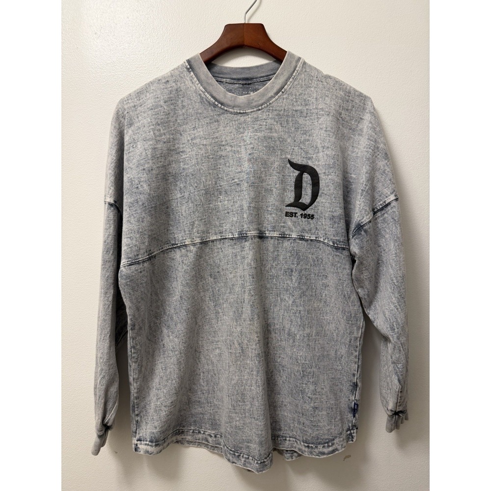 Disneyland Resort Spirit Jersey Adult Size Small Acid Mineral Wash Disney Mickey